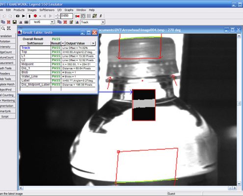 Bottle Cap Inspection Software
