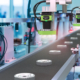 Production line and product inspection with machine vision lighting